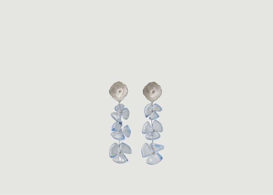 CLED Earrings Periwinkle Trio