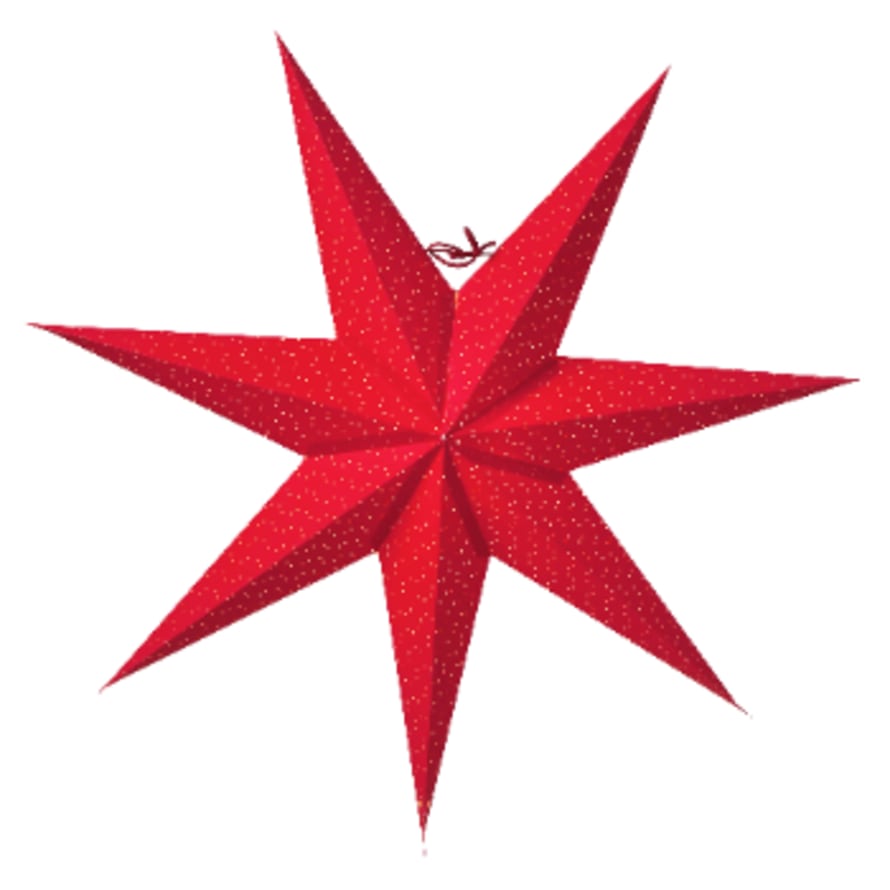 Watt & Veke Aino 60 Christmas Paper Star Red