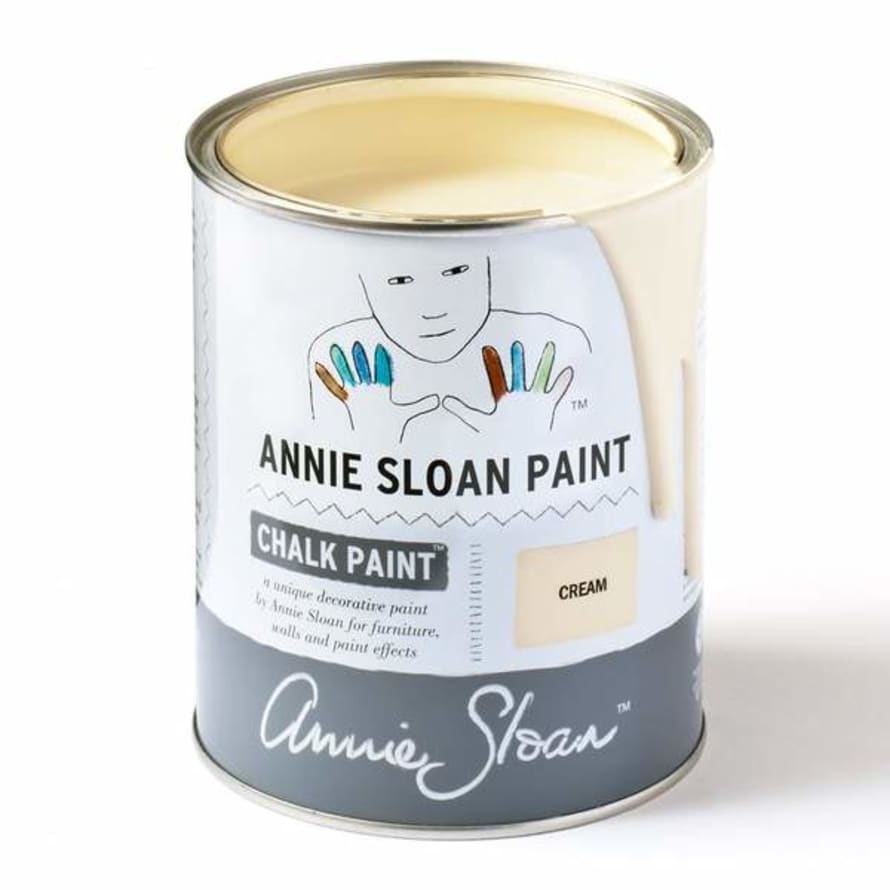 Annie Sloan Cream Chalk Paint 1 Litre Pot