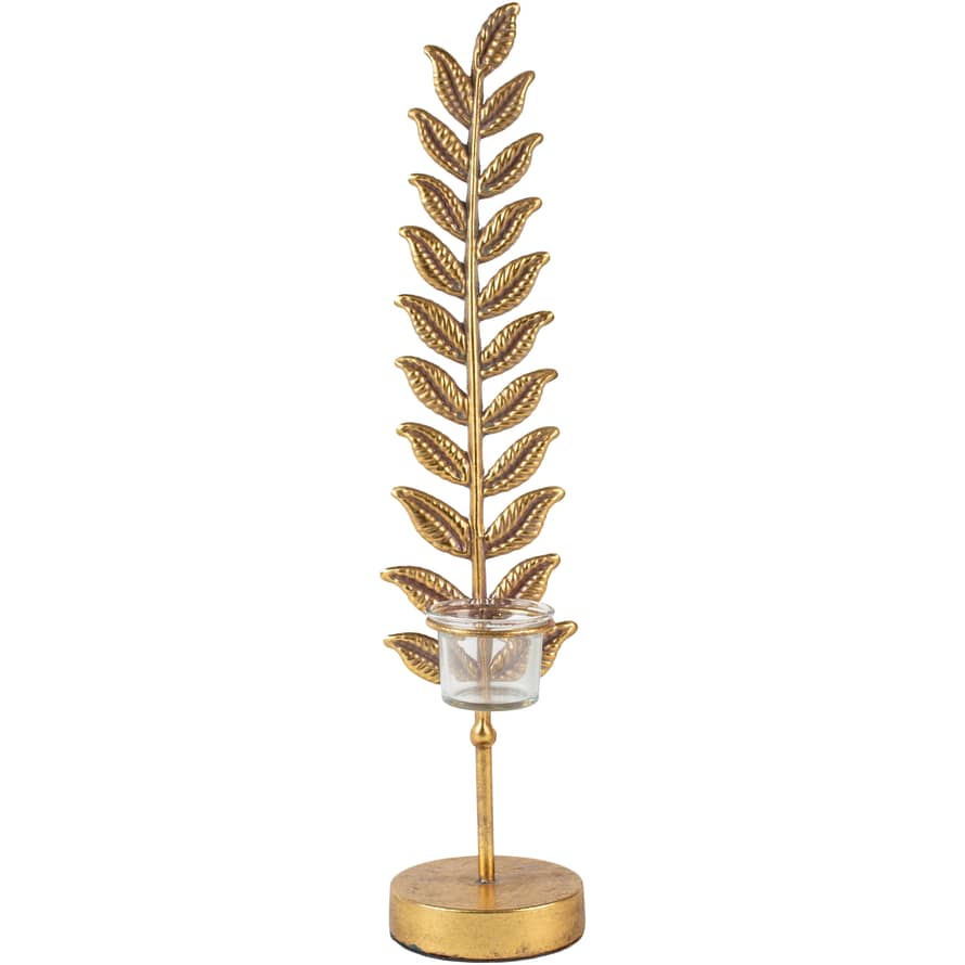 Grand Illusions Golden Branch Candle Holder