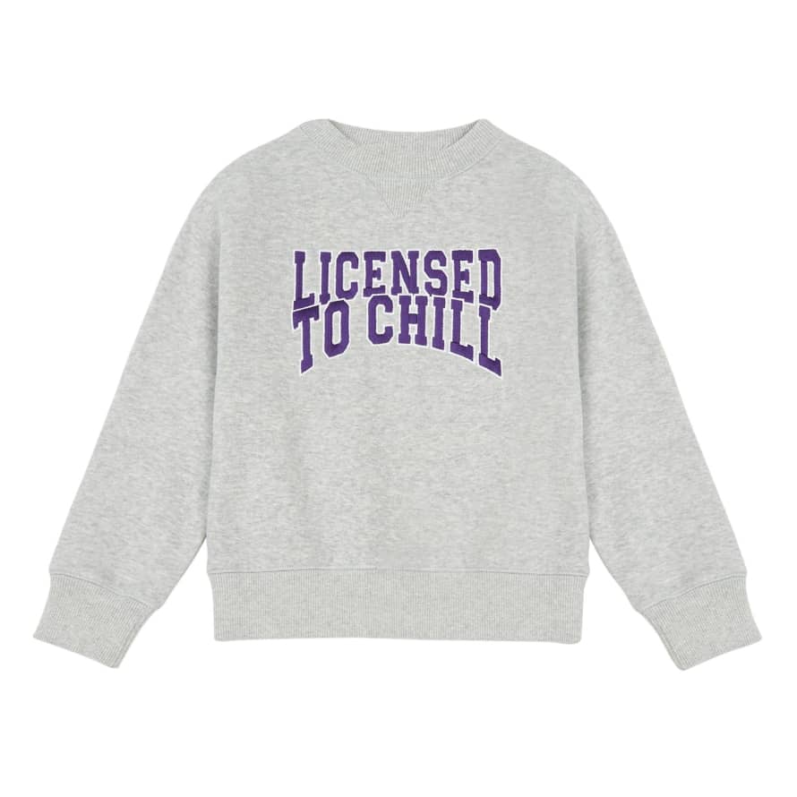 Hundred Pieces Organic Cotton Licensed To Chill Sweatshirt