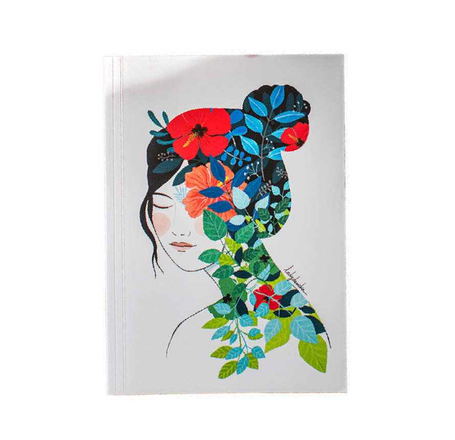 Cuquiland Cuaderno Lady Desidia - Blossom (Liso A5)
