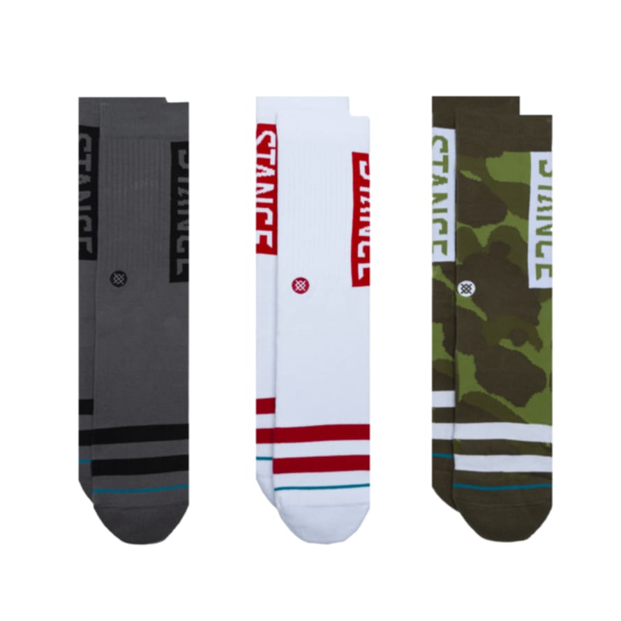 Stance Calcetines Og 3 Pack Camo