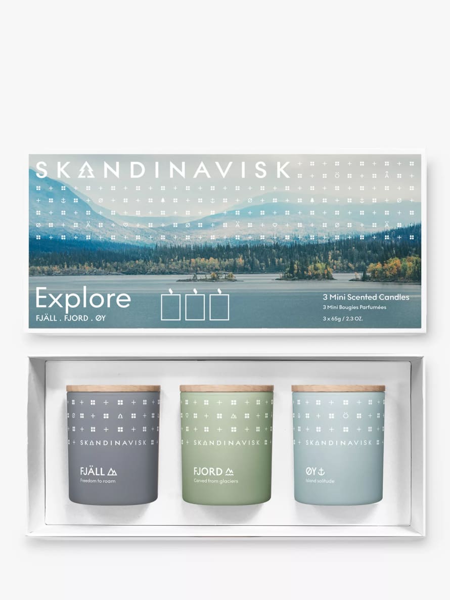 Skandinavisk Explore Candle Gift Set