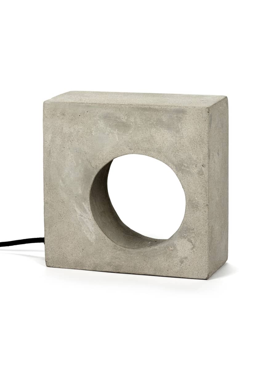 Serax Table Lamp 21,5 x 9,5 x 21,5 cm in concrete