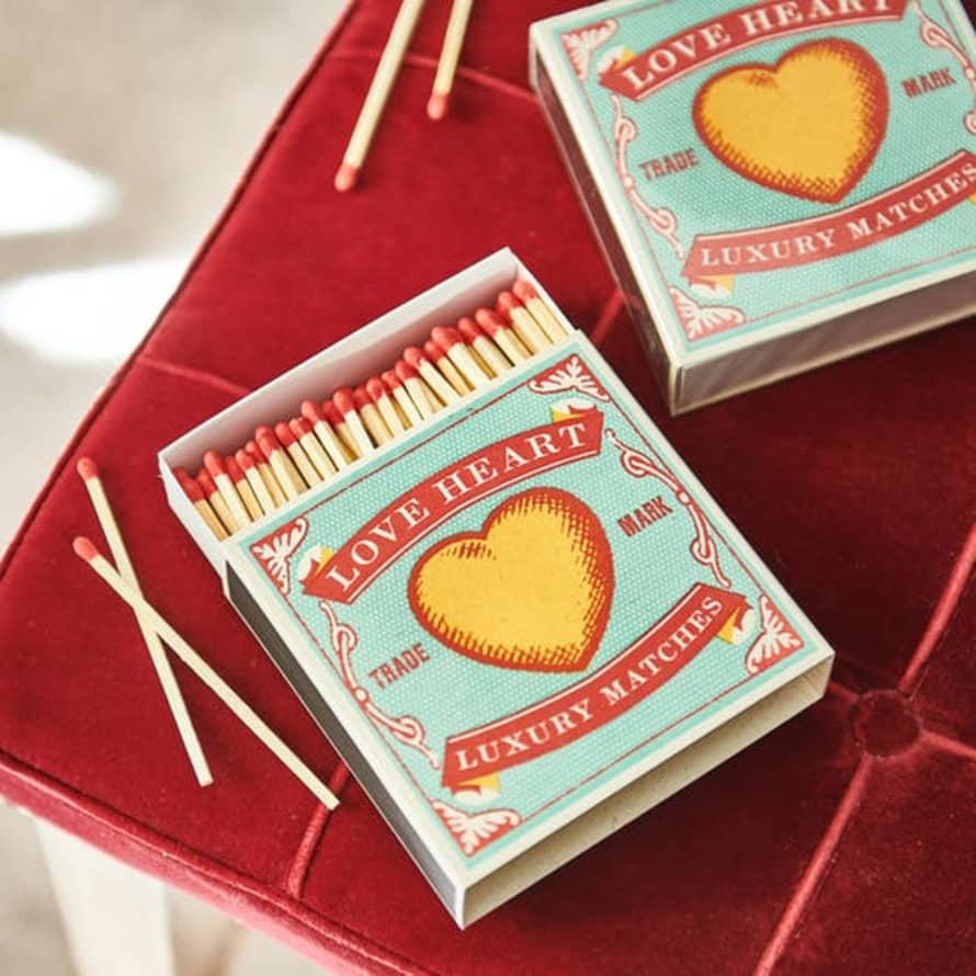 Archivist Love Heart Luxury Matches