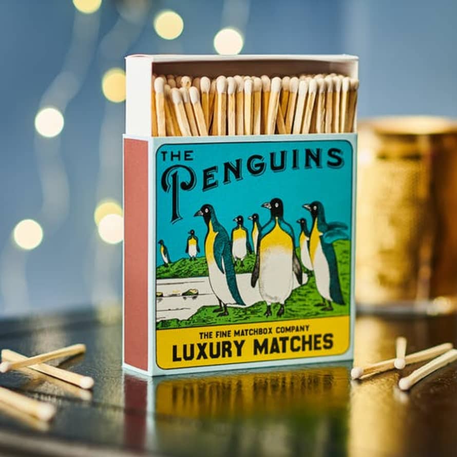 Archivist Luxury Boxed Penguin Matches