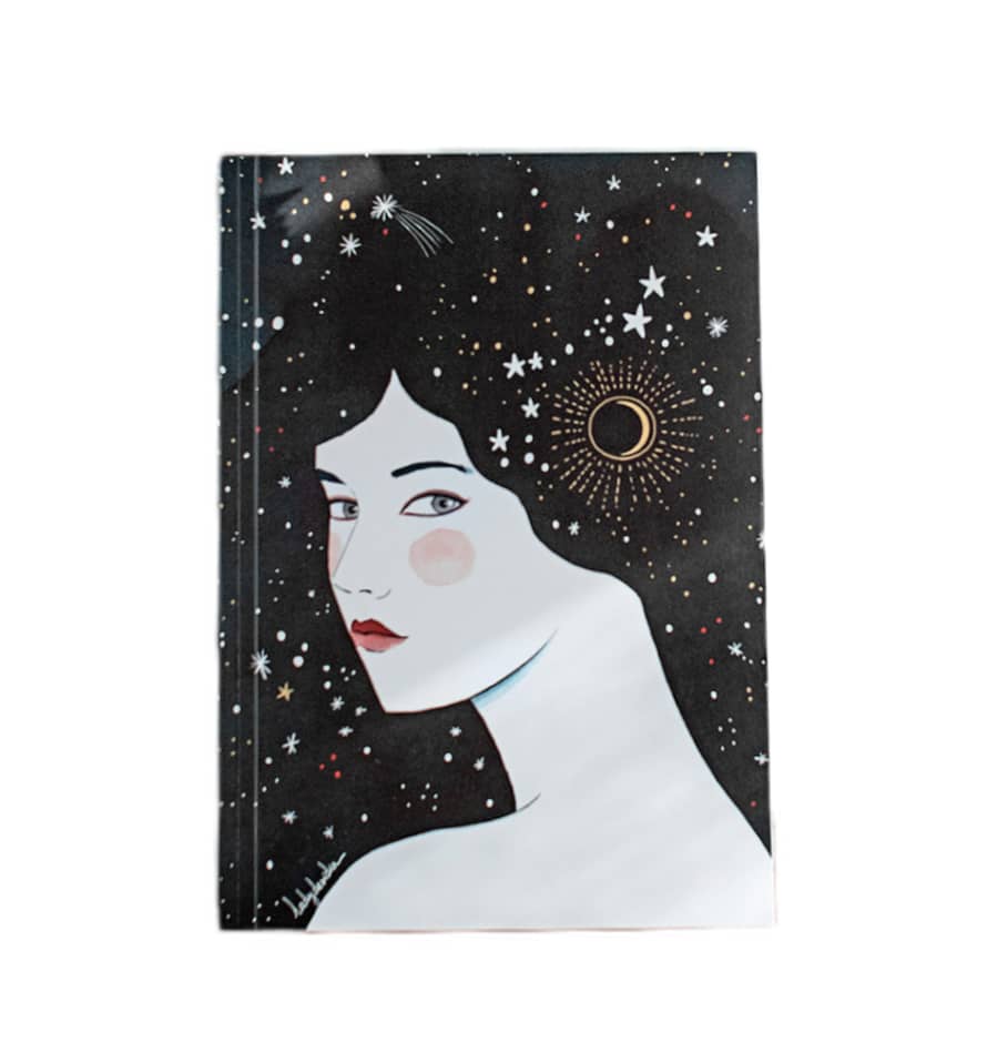 Cuquiland Cuaderno Lady Desidia - Nocturna (Liso A5)