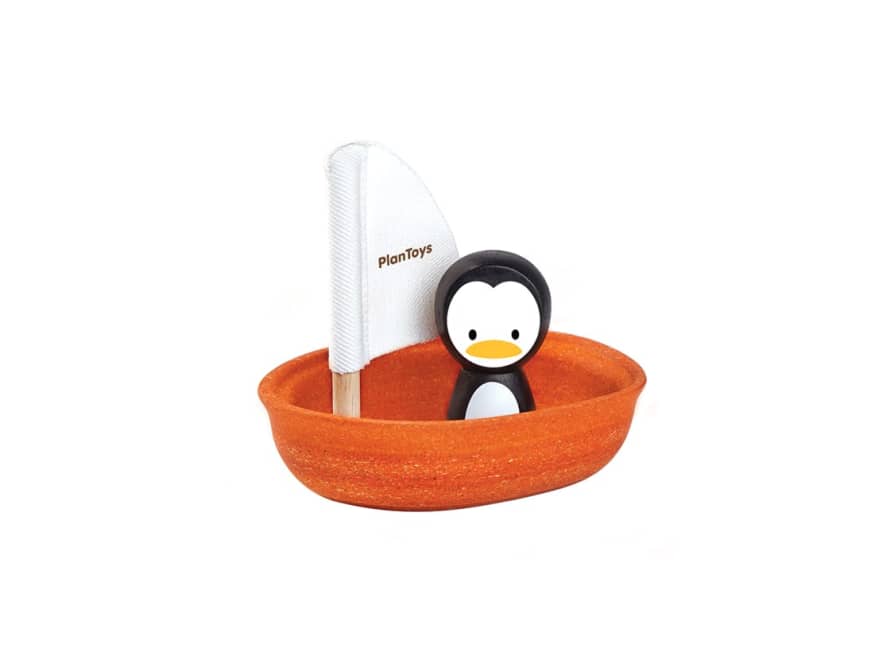 Plan Toys Barquito Pingüino