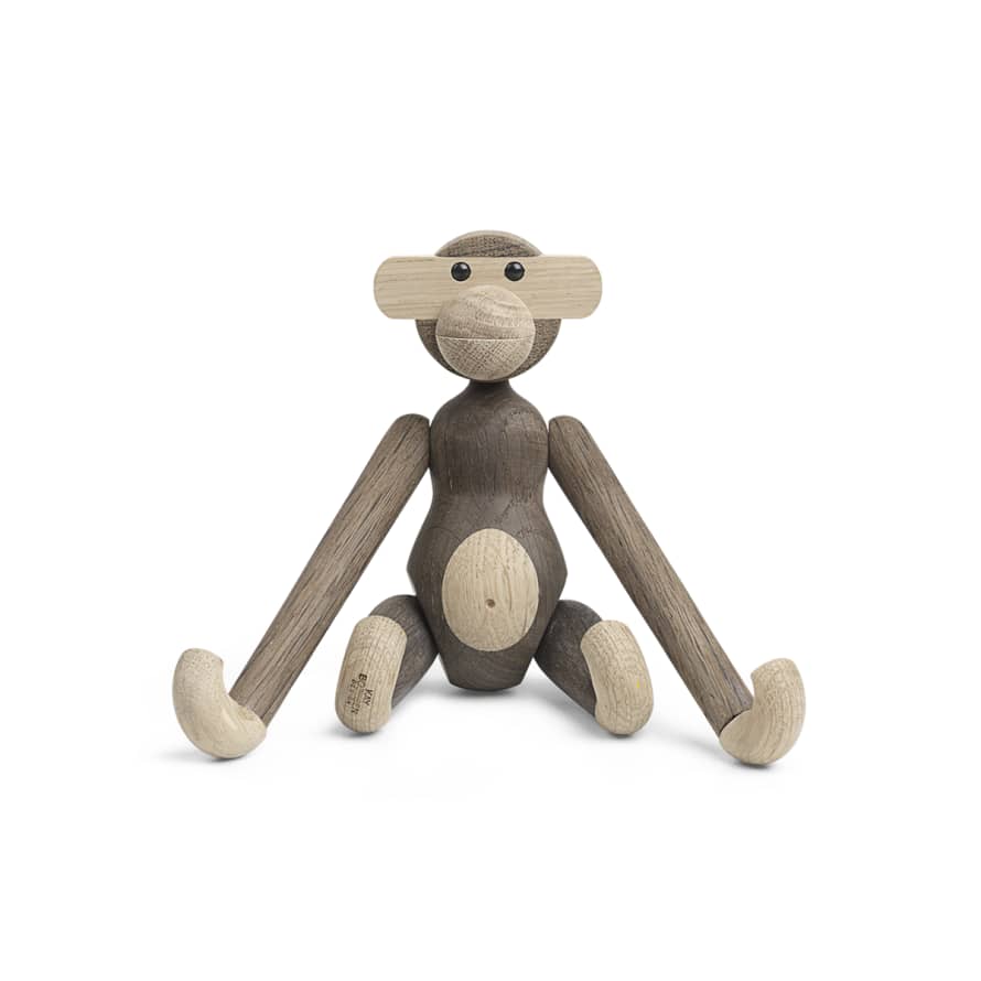 KAY BOJESEN DENMARK Monkey | Small, Oak/Smoked Oak