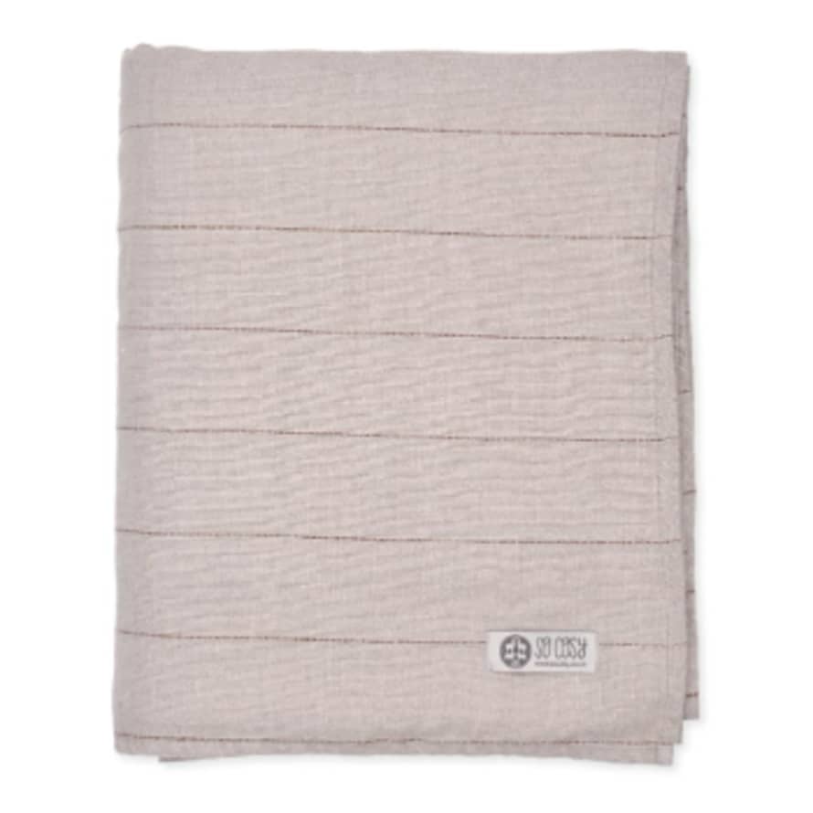 So Cosy Laurie Throw - Natural Taupe