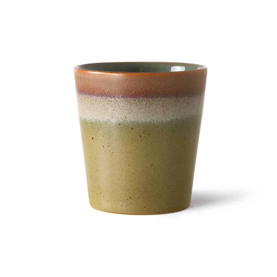 HK Living 70s Ceramics: Coffee Mug, Peat