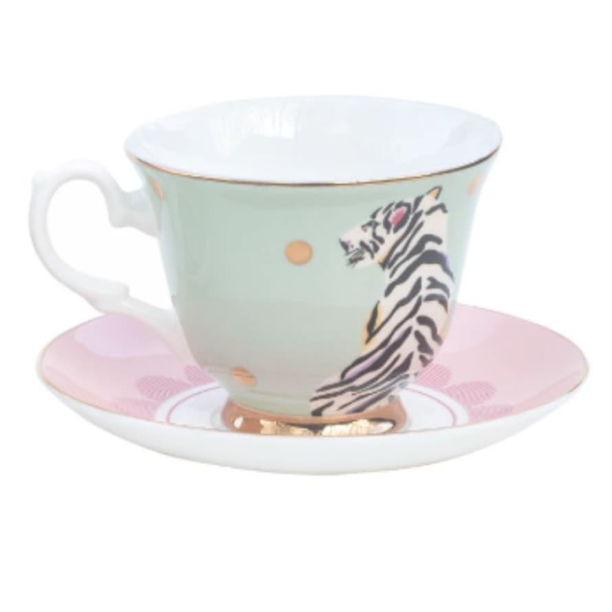 Yvonne Ellen 250ml Cup and Saucer - Gift Box (4 variants)