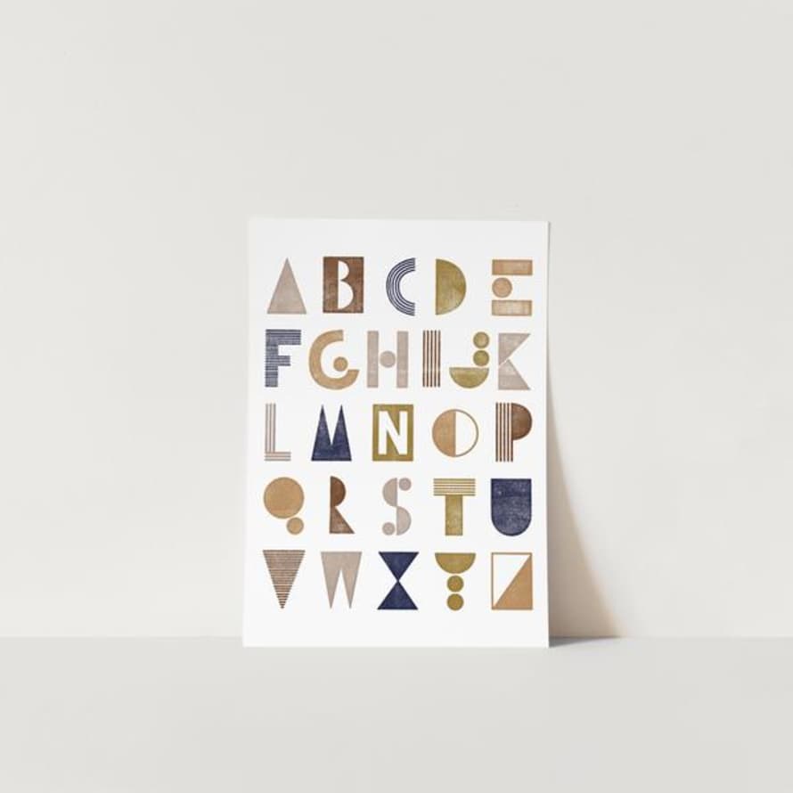 Little Beacon The Alphabet Print - A3
