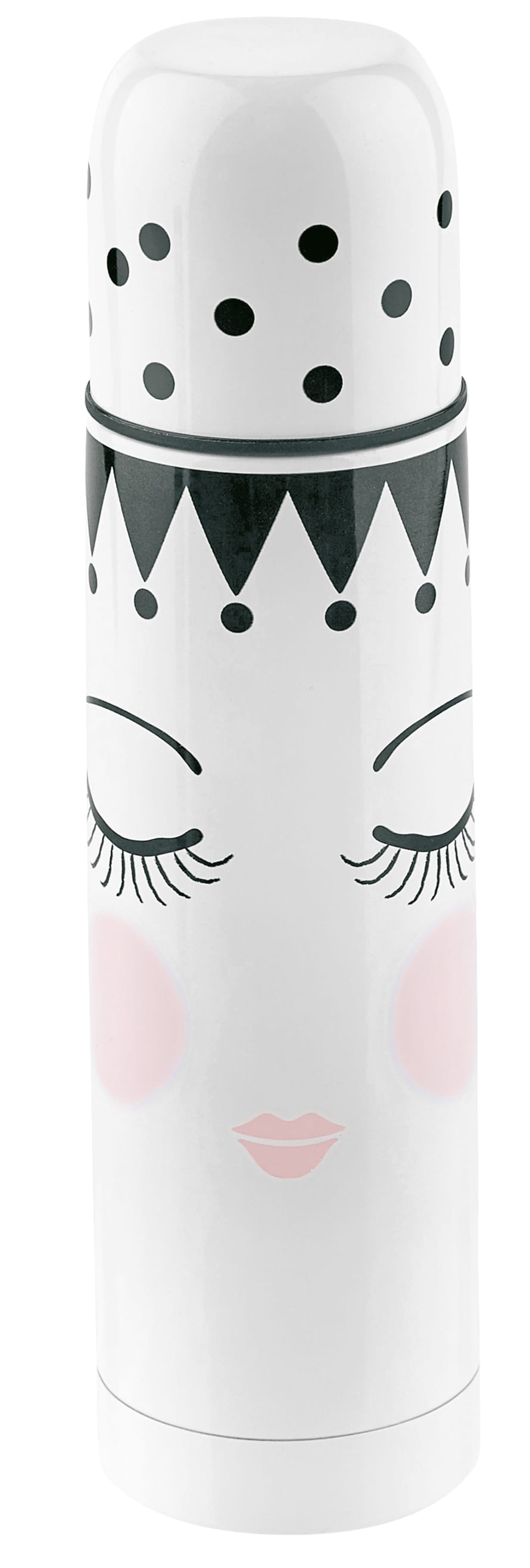 Miss Etoile 0.25 Litre Stainless Steel Dots Thermos Bottle