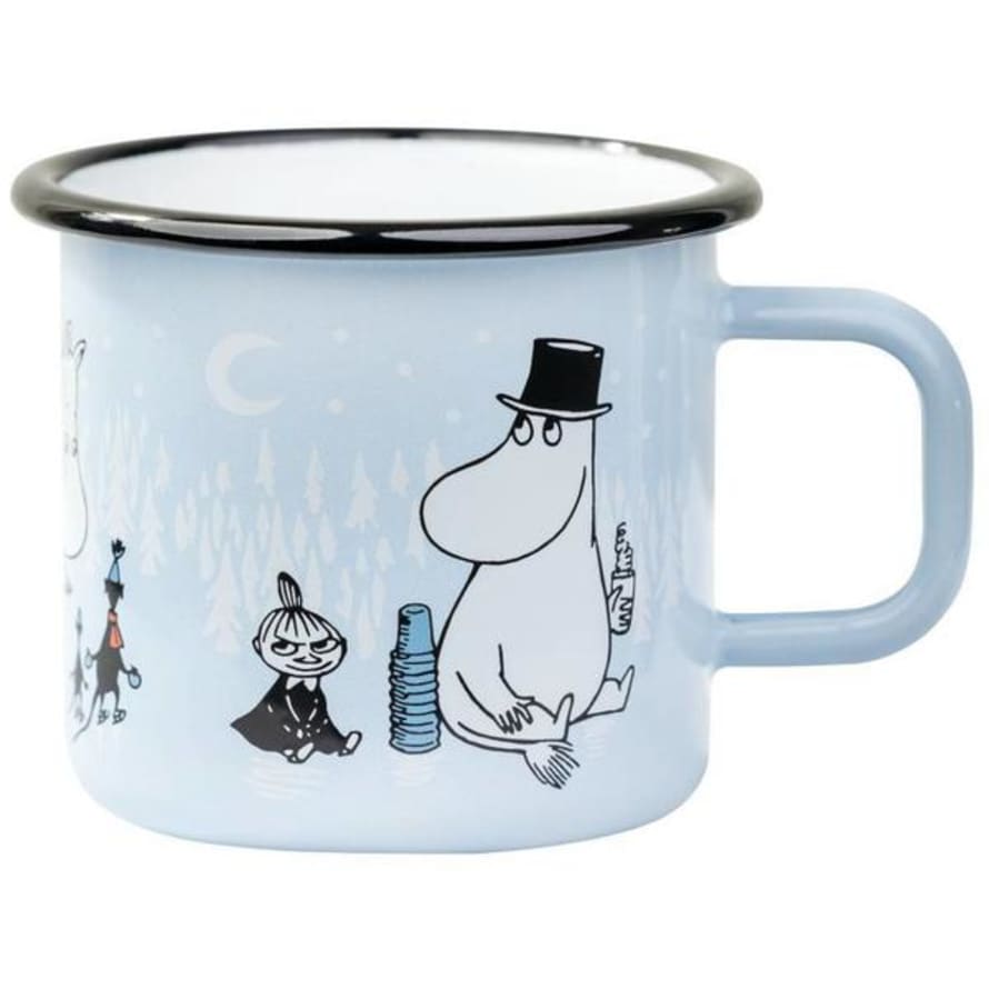 Muurla Day On Ice - Moomin Enamel Mug