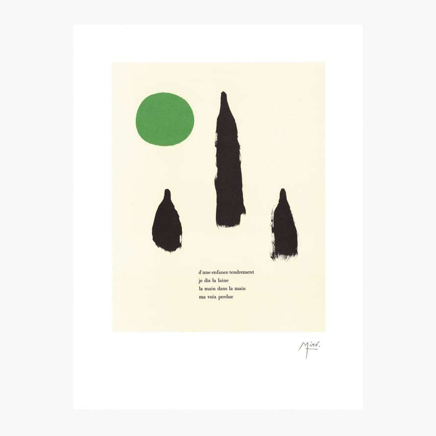 Galerie Maeght Joan Miró ‘Parler Seul’ II Print 
