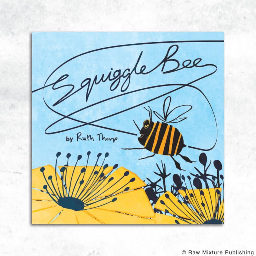 Ruth Thorp Studio Squiggle Bee Rhyming Children's Picture Book