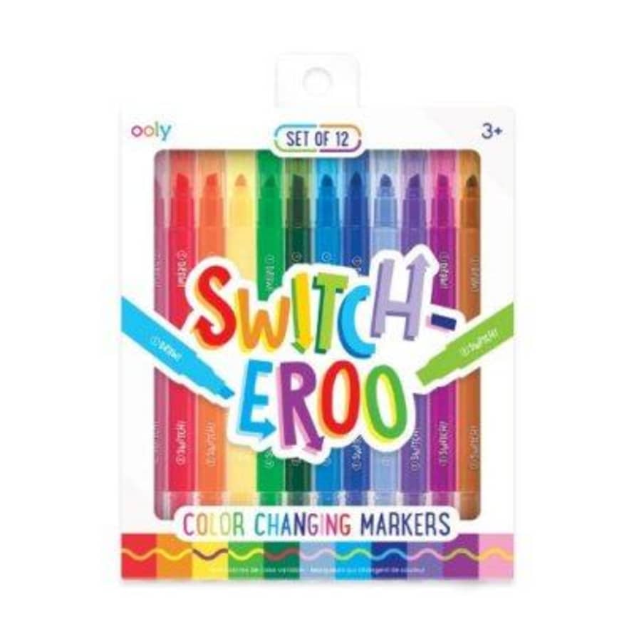 Ooly Switcheroo Colour Changing Markers X12