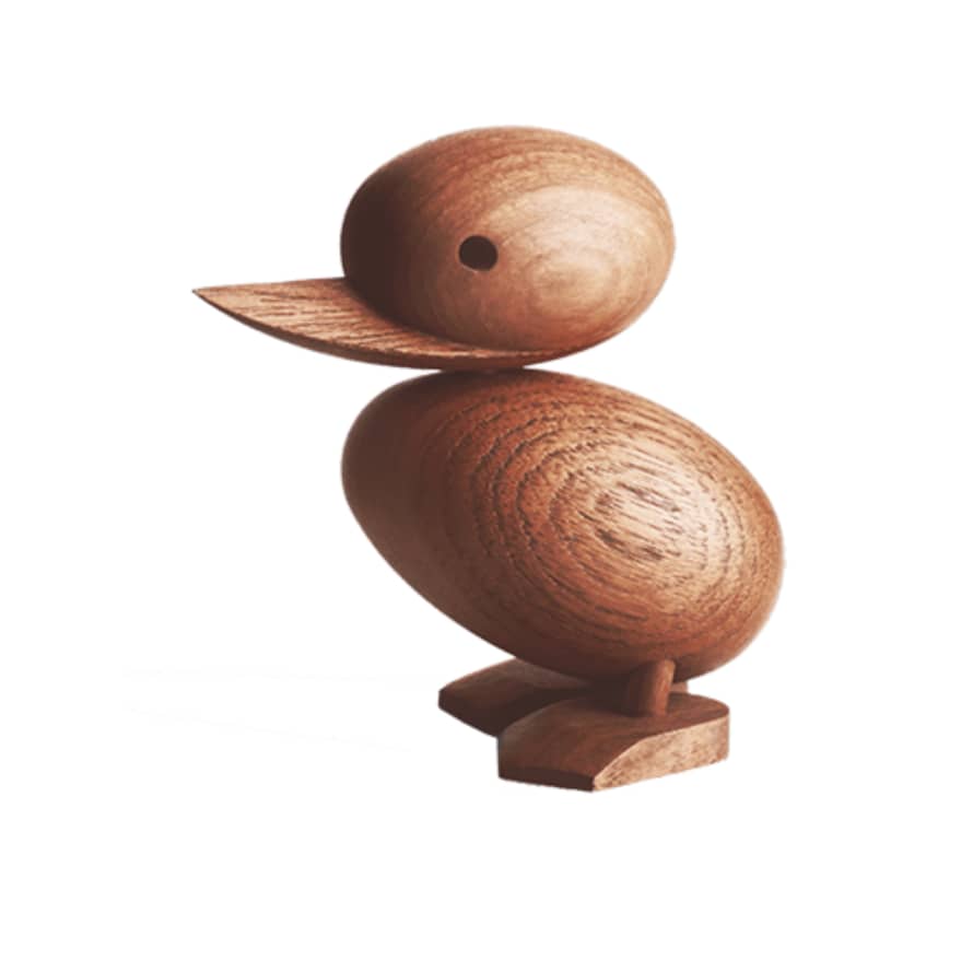 Architectmade Teak Wood Duckling 