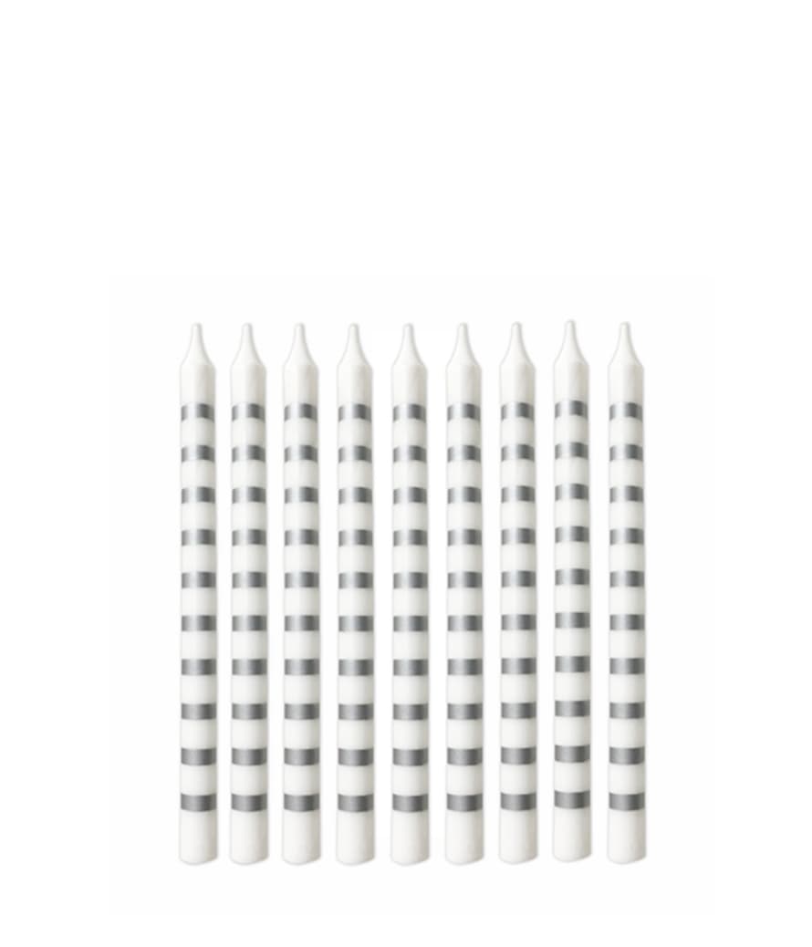 Delight Department Silver Candles 12 Pack