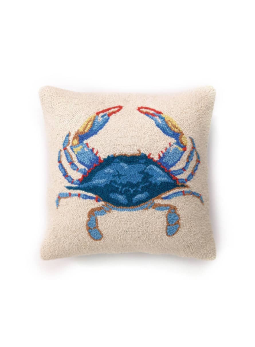Peking Handicraft Blue Crab Hook Pillow