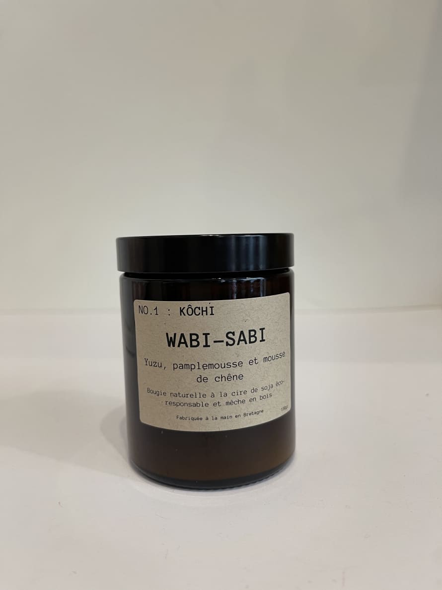 Wabi-Sabi NO 1. Kochi Medium Candle