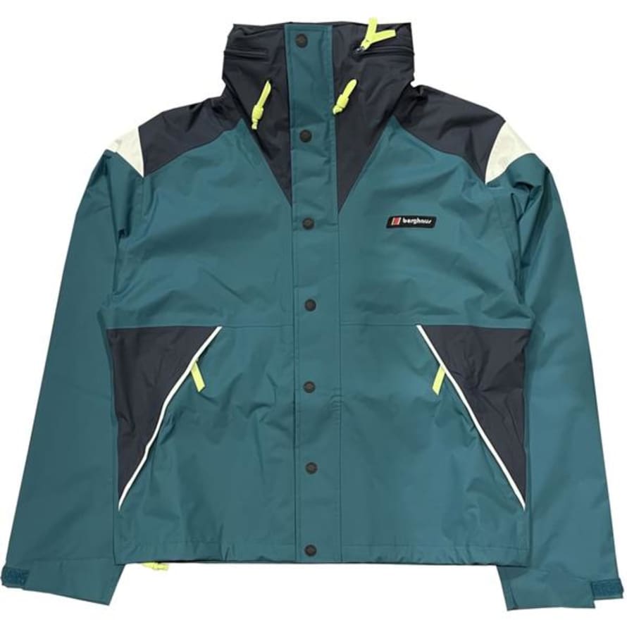 Berghaus Unisex Mayeurvate Waterproof Jacket Green / Blue
