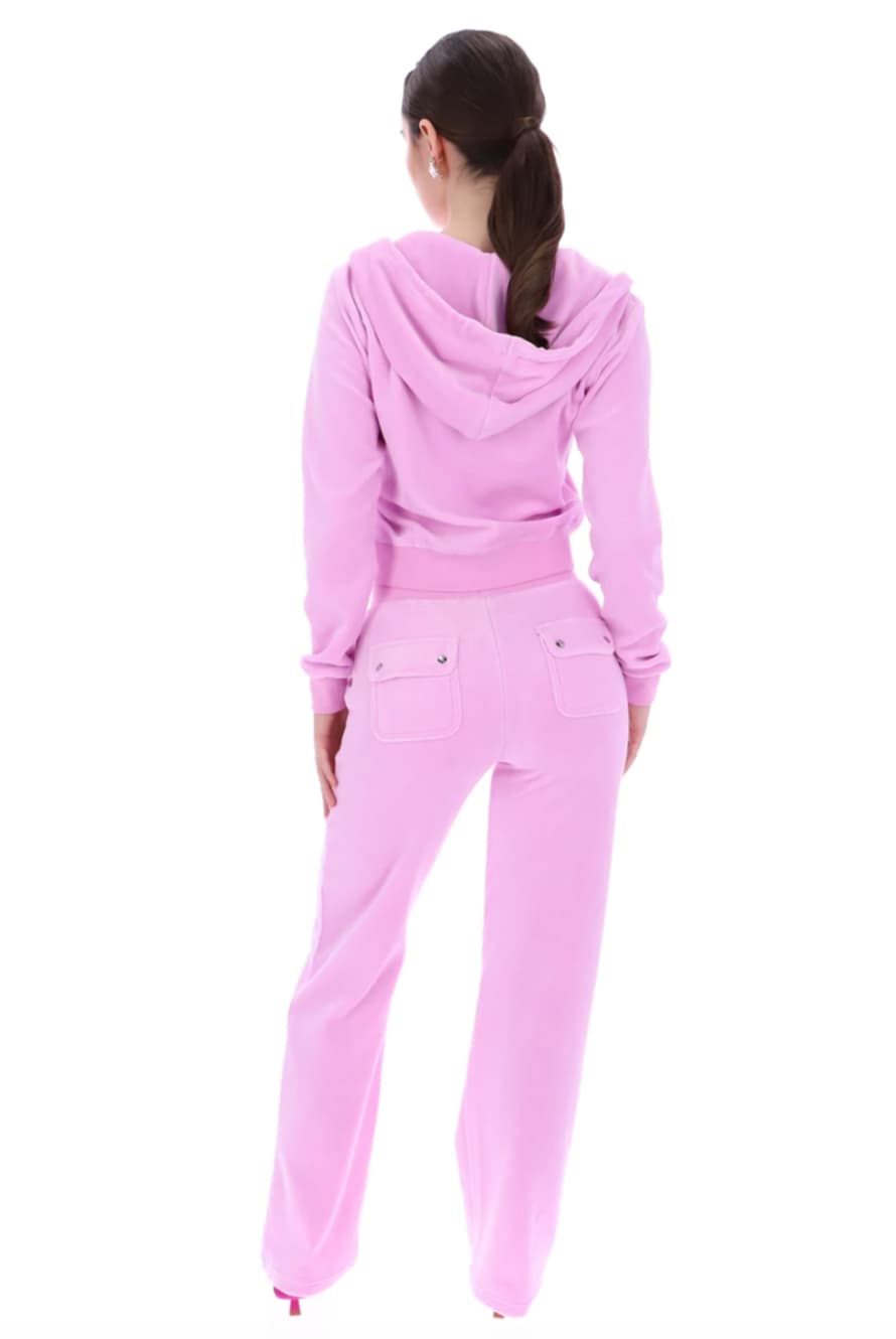 Trouva: Robertson Luxe Velour Hoodie - Orchid