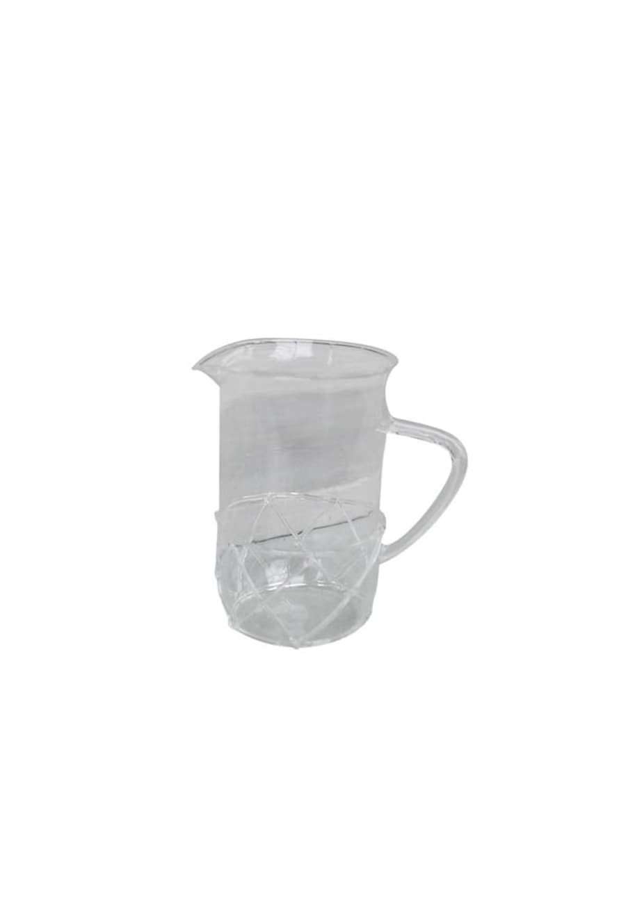 Chehoma Small Clear Glass Pitcher