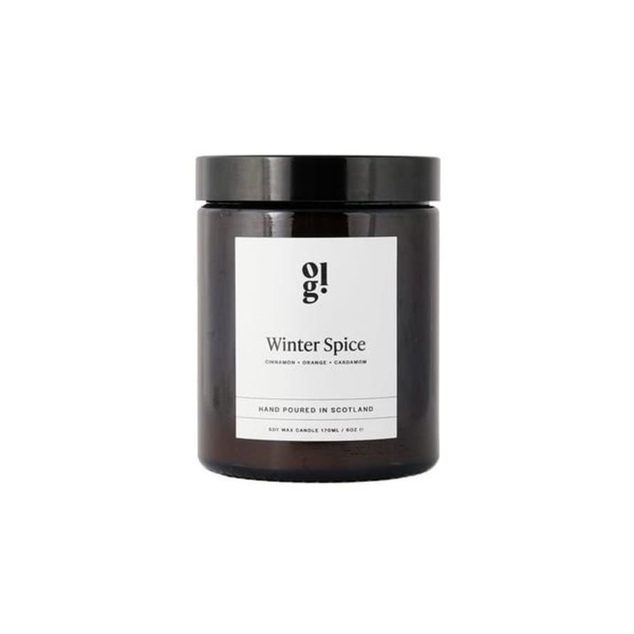 Our Lovely Goods Cinnamon, Orange Zest & Cardamom Scented Candle