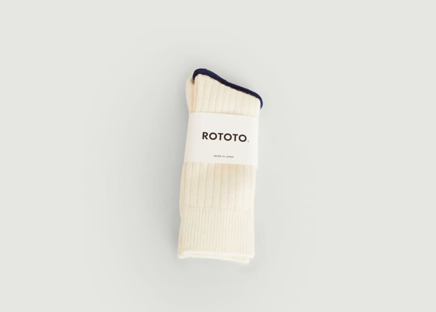 RoToTo Plain Ribbed Socks