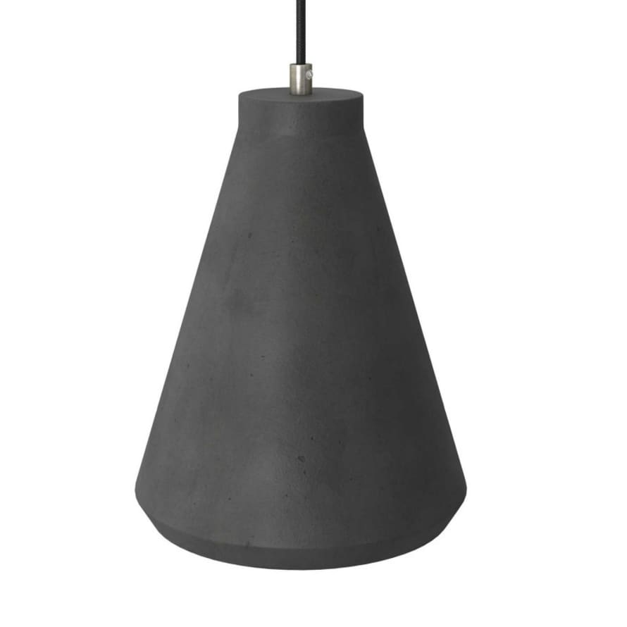 Creative Cables Funnel Shaped Cement Lamp Shade