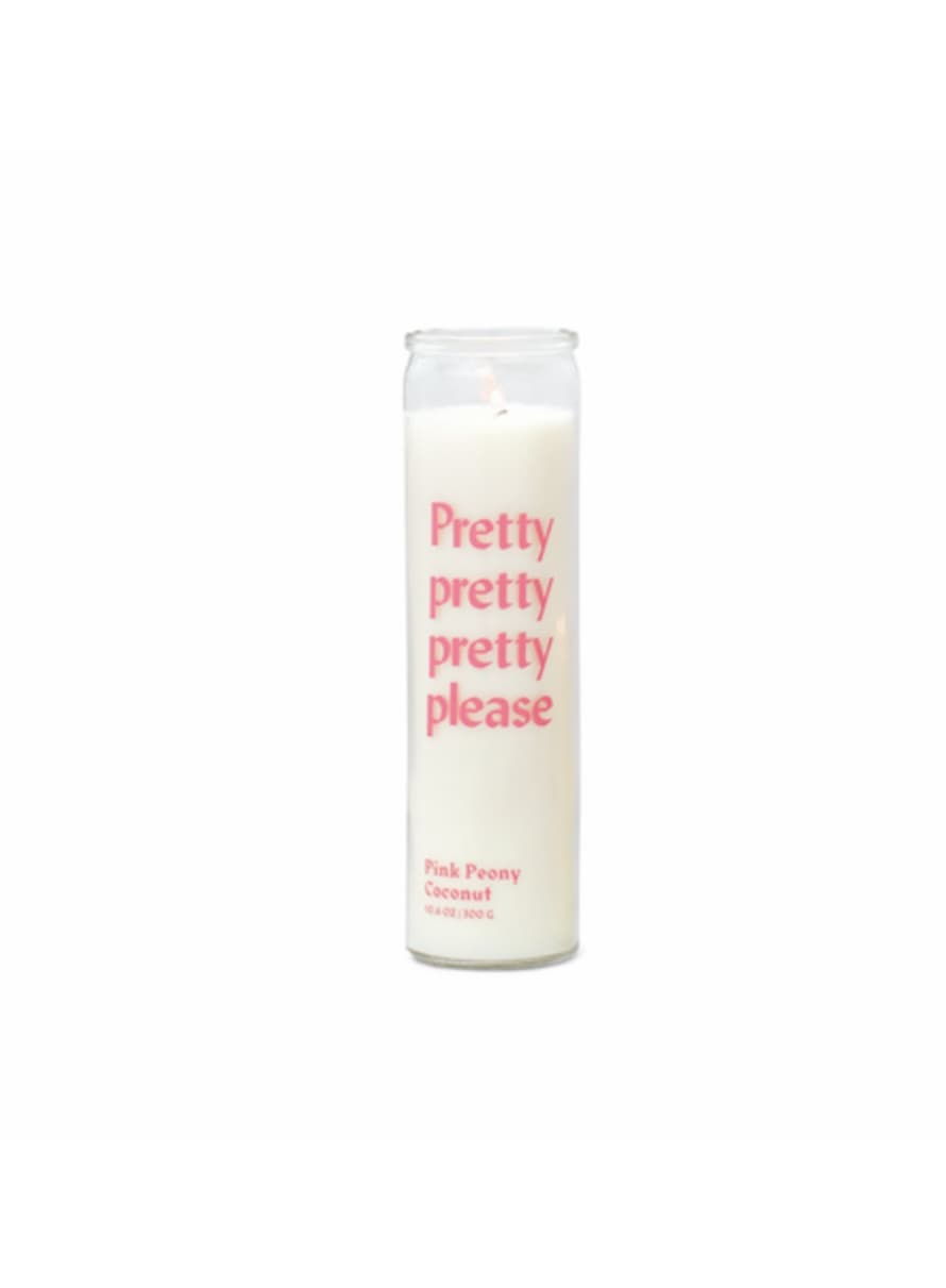 Paddywax Spark White Pretty Please Prayer Candle