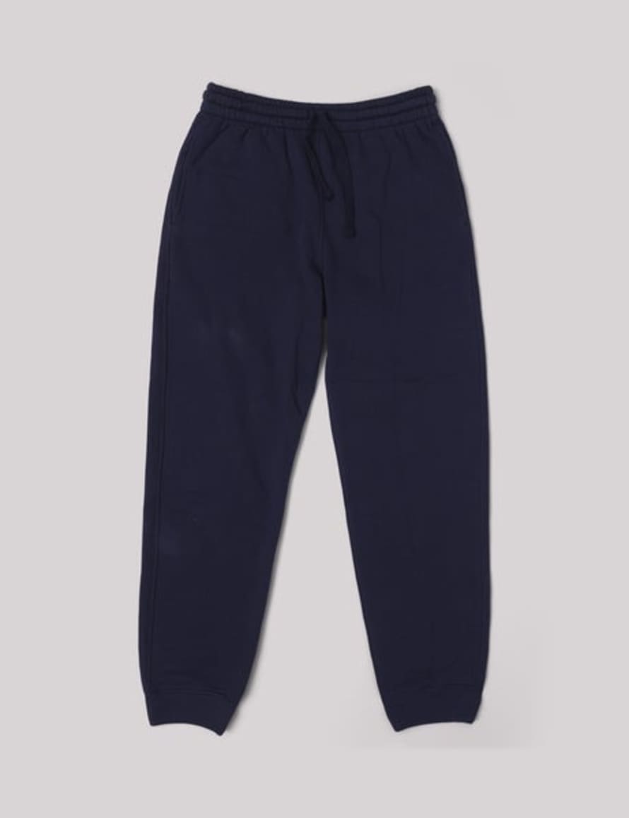 Organic Basics Pantalon De Survêtement En Coton Biologique Navy