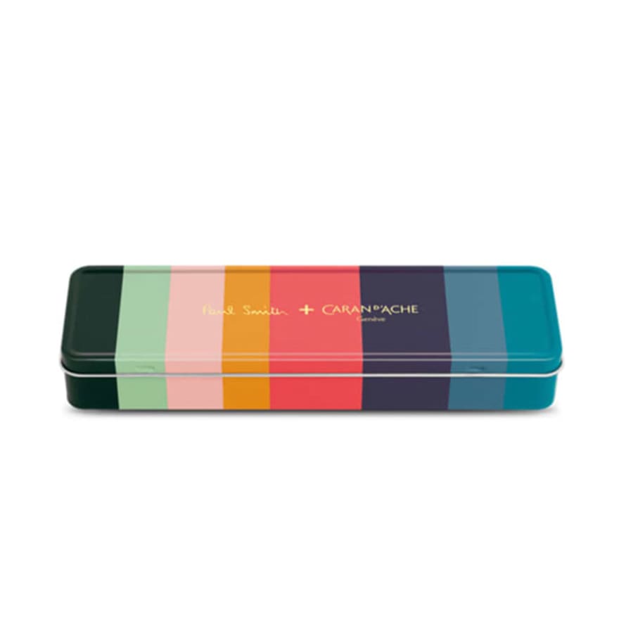 Caran d'Ache Colored Pencils Supracolor Soft Aquarelle Paul Smith Limited Edition Box of 8