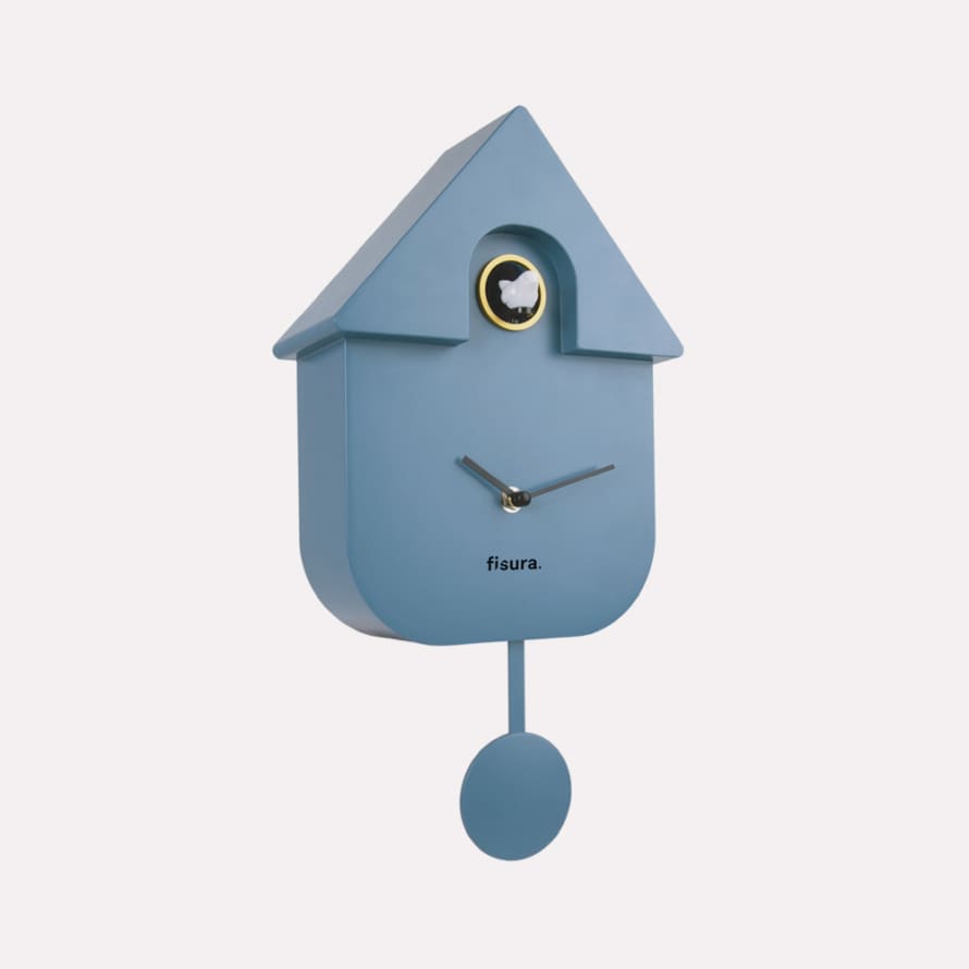 Fisura Cuckoo House Clock Blue