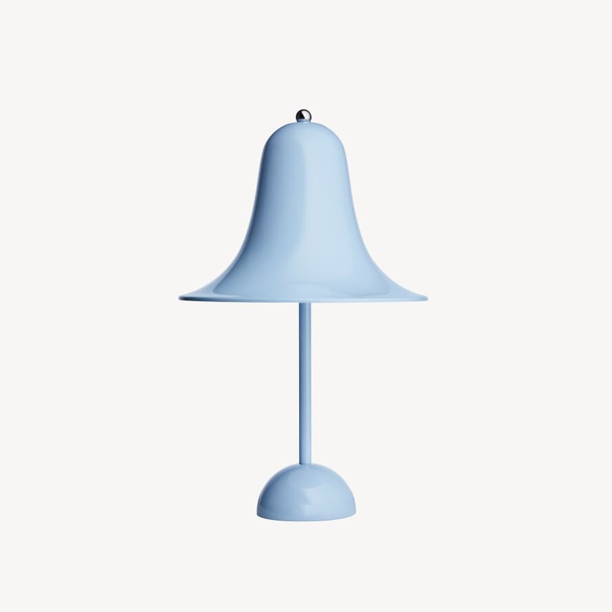 Verpan Pantop Ø23 Table Lamp | Light Blue