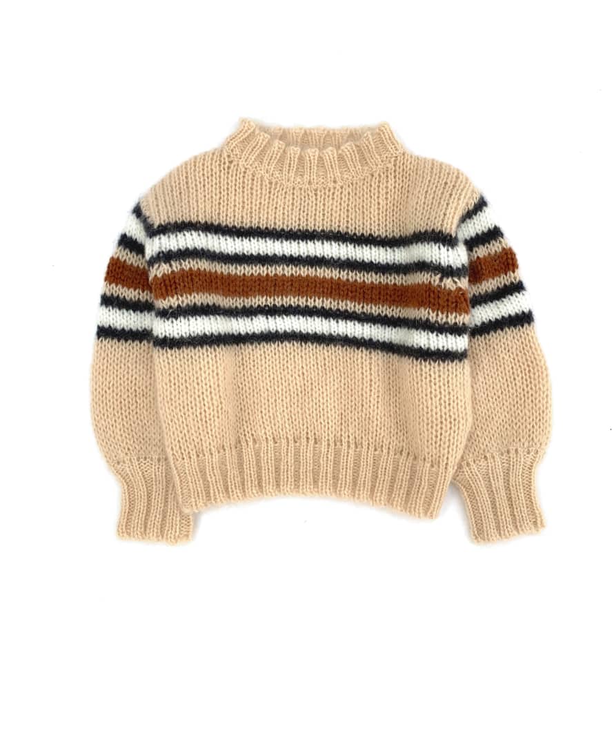 Long live the Queen Natural Stripe Sweater