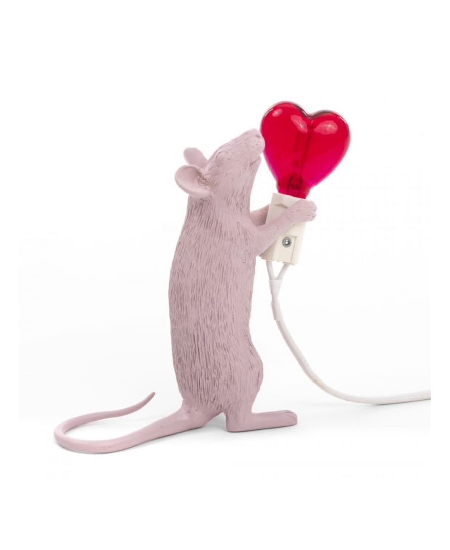 Seletti Mouse Lamp Love Edition