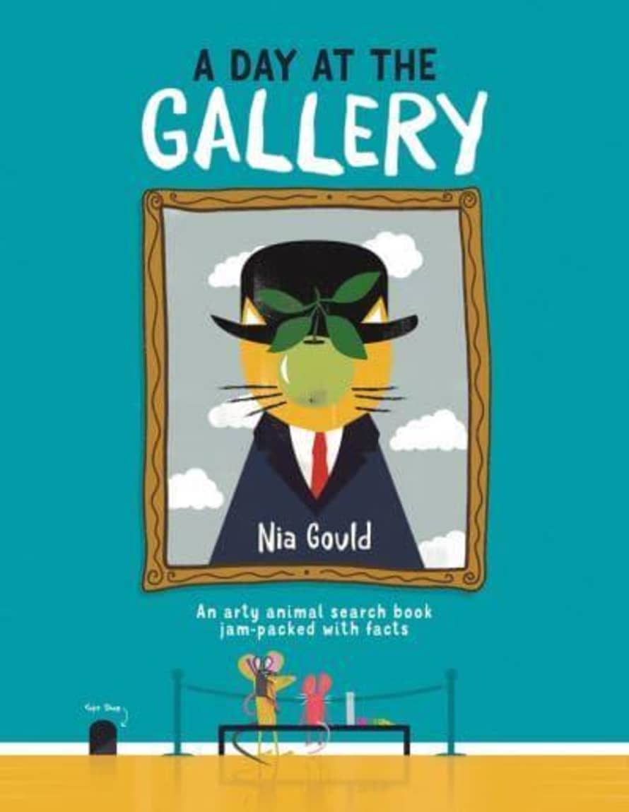 Michael O'Mara Books ltd A Day At The Gallery: An Arty Animal Search Book Jam-packed With Facts