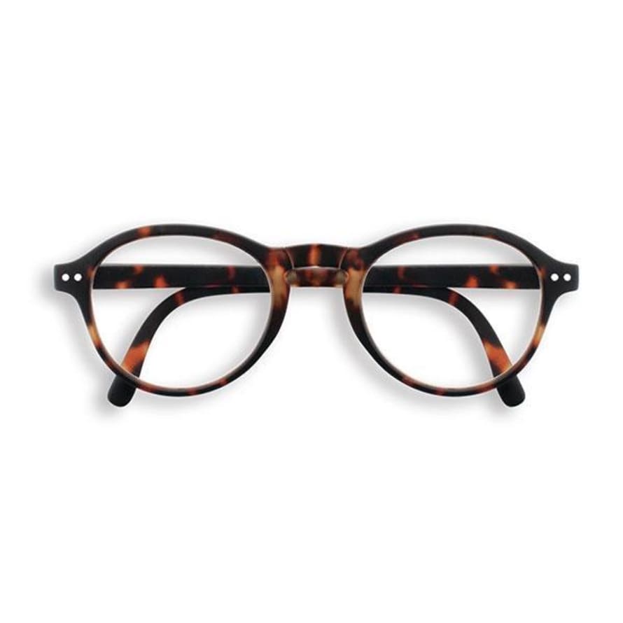 IZIPIZI Tortoise Foldable Frame Style F Reading Glasses