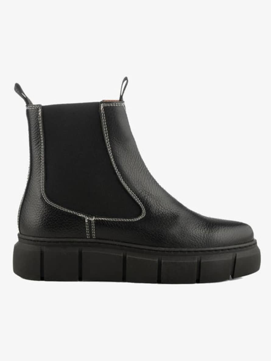Shoe The Bear Tove Leather Chelsea Boots - Black