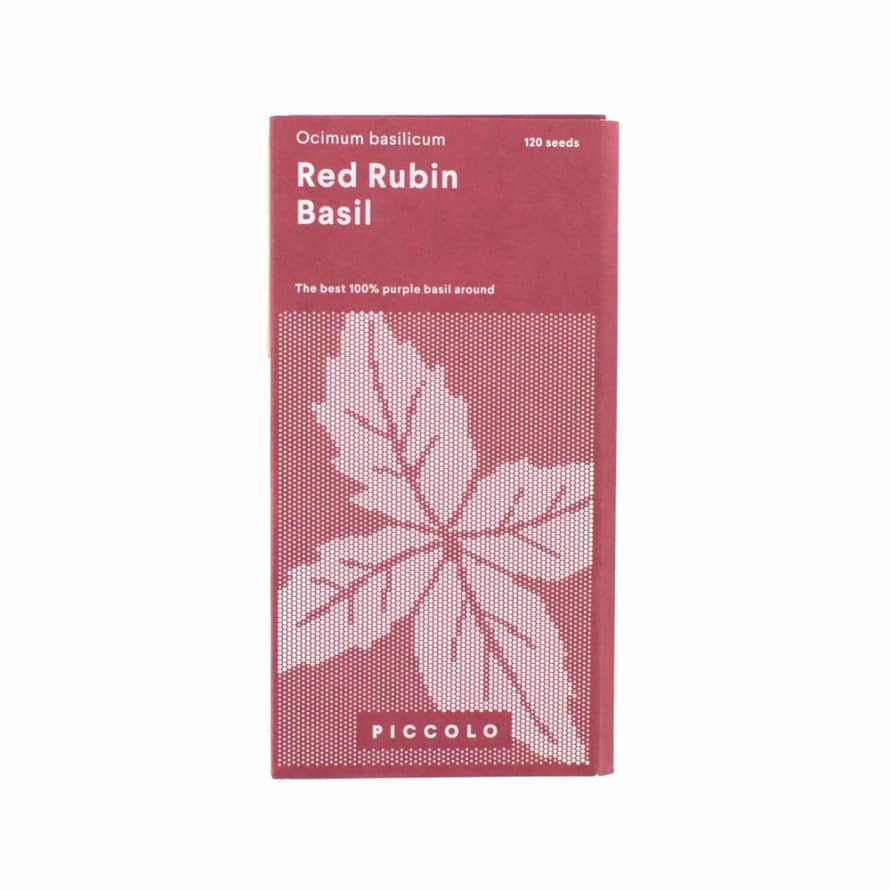 Piccolo Red Rubin Basil