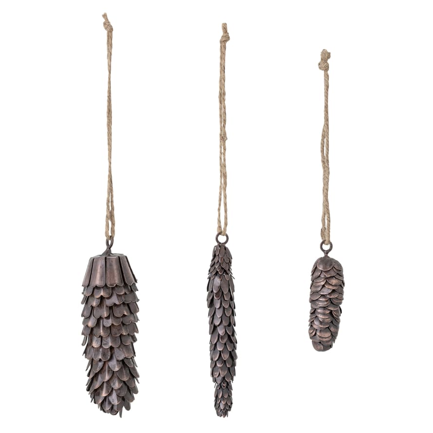 Bloomingville Pinecone Ornament - Mildrid Small - sustainable