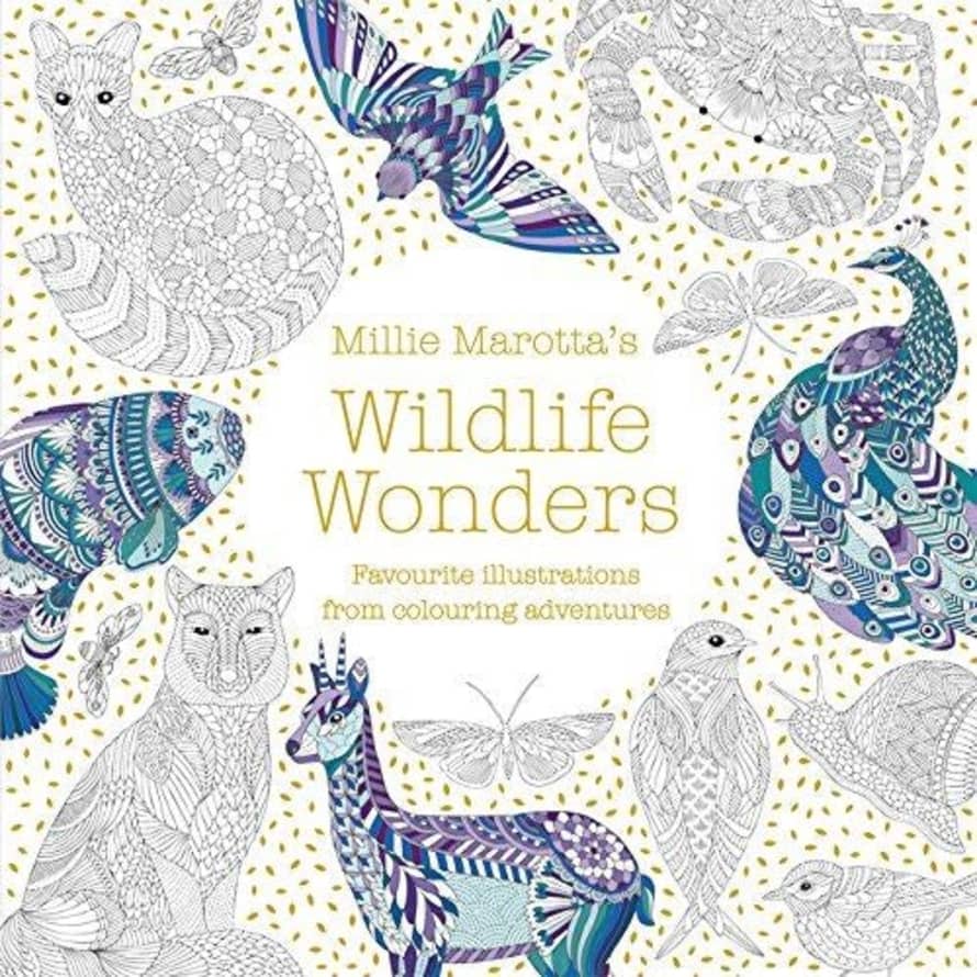 Pavilion Books Millie Marotta's Wildlife Wonders Colouring Book