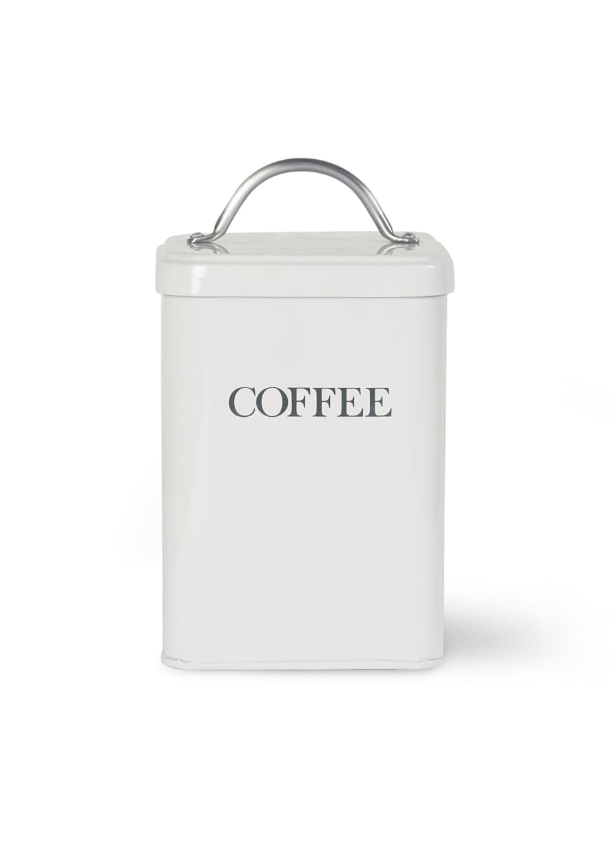 Garden Trading Off-White Coffee Canister