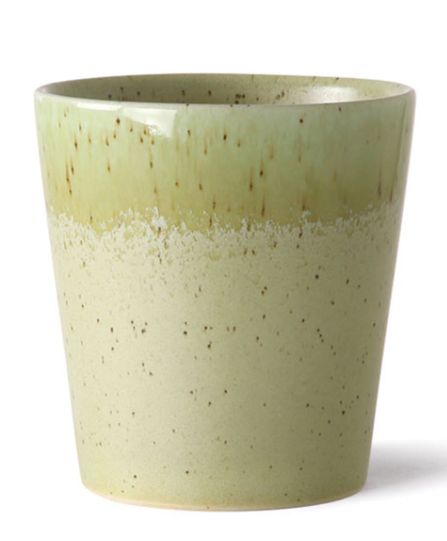 HK Living Ceramic 70s Coffee Mug Pistachio