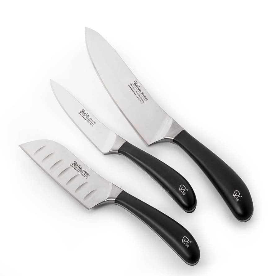 Robert Welch Set of 3 Signature Home Chef Knives
