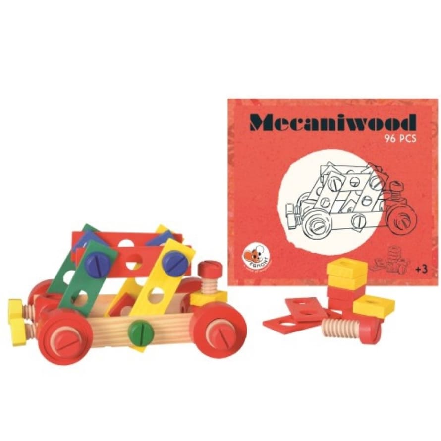 Egmont Toys Mecanicwood Construcciones 96 Piezas